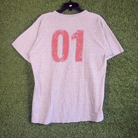 Gildan Ultra Cotton L Gray‎ State Farm 1922 Football Graphic Tee Shirt Vintage - Picture 3 of 5